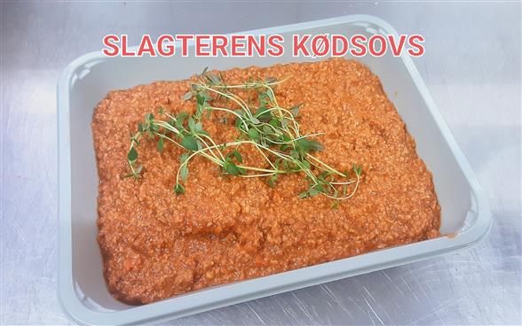 SLAGTERENS KØDSOVS. NEMT OG LÆKKERT.