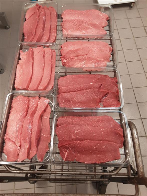 Danske kalve wienersnitzler. Vælfærds kalven.🇩🇰🇩🇰👌👌
