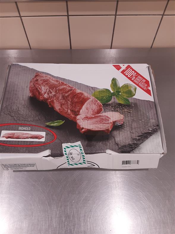 DANSKE SVINEMØRBRAD. 5 KILO FROSNE.